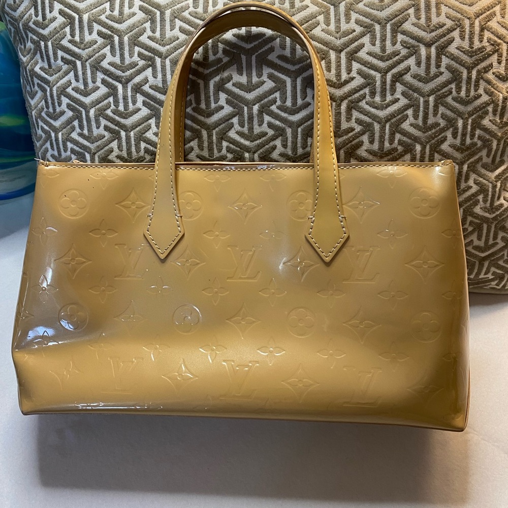 LOUIS VUITTON Wilshire Vernis Tote AUTHENTIC